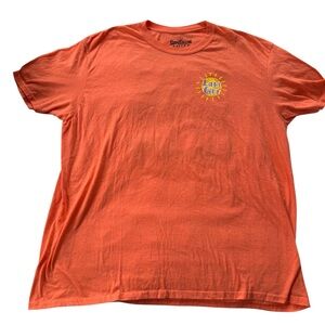 Lake girl Vibrant Orange Short Sleeve Tee by Sunshine